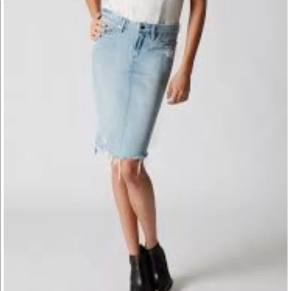 NWT $88 Blank NYC Big Reveal Denim Pencil …